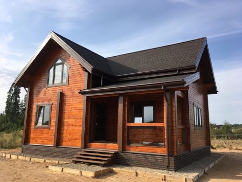 Строительство домов из профилированного бруса