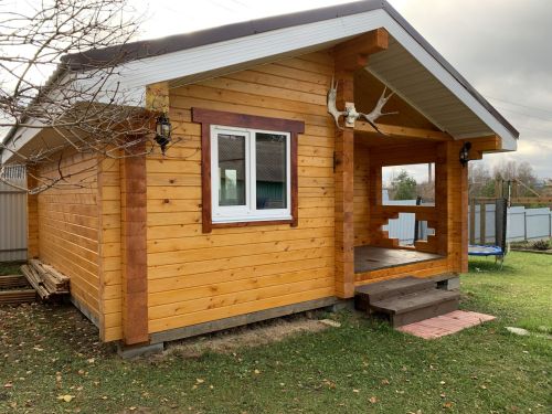 Плюсы дома из профилированного бруса под ключ